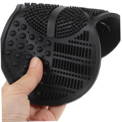 Makeup Brush Cleaning Pad Makeup Tools Cleaner Mat Silicone Cleaning Pad for Home